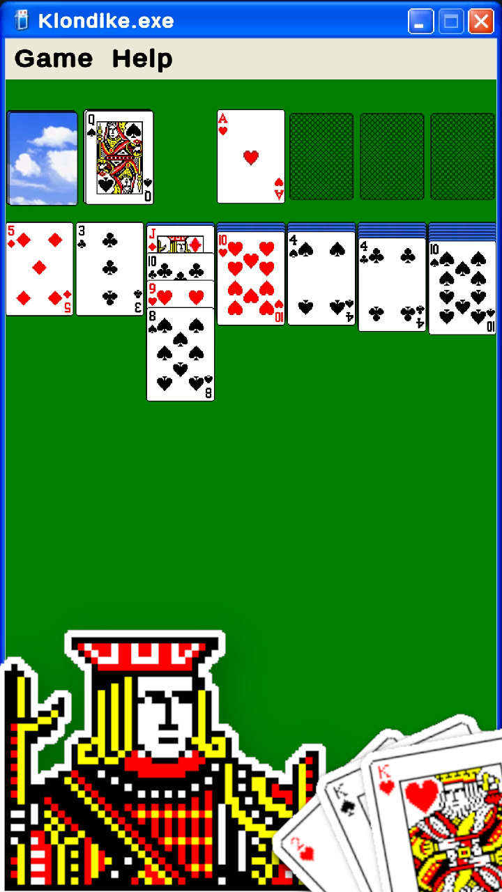 Klondike Solitaire Win XP screenshot 5