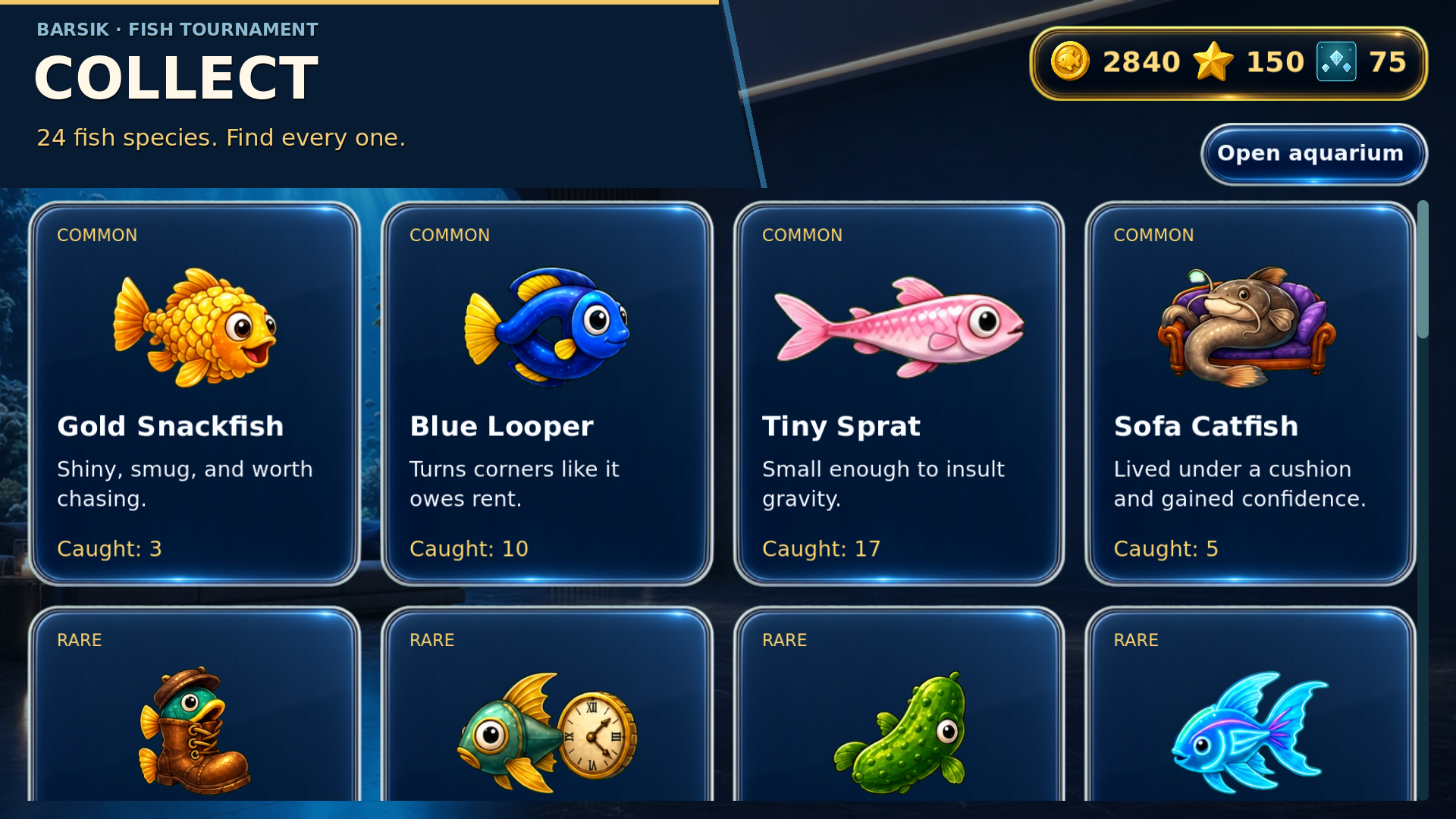 Barsik: Fish Tournament — screenshot 4