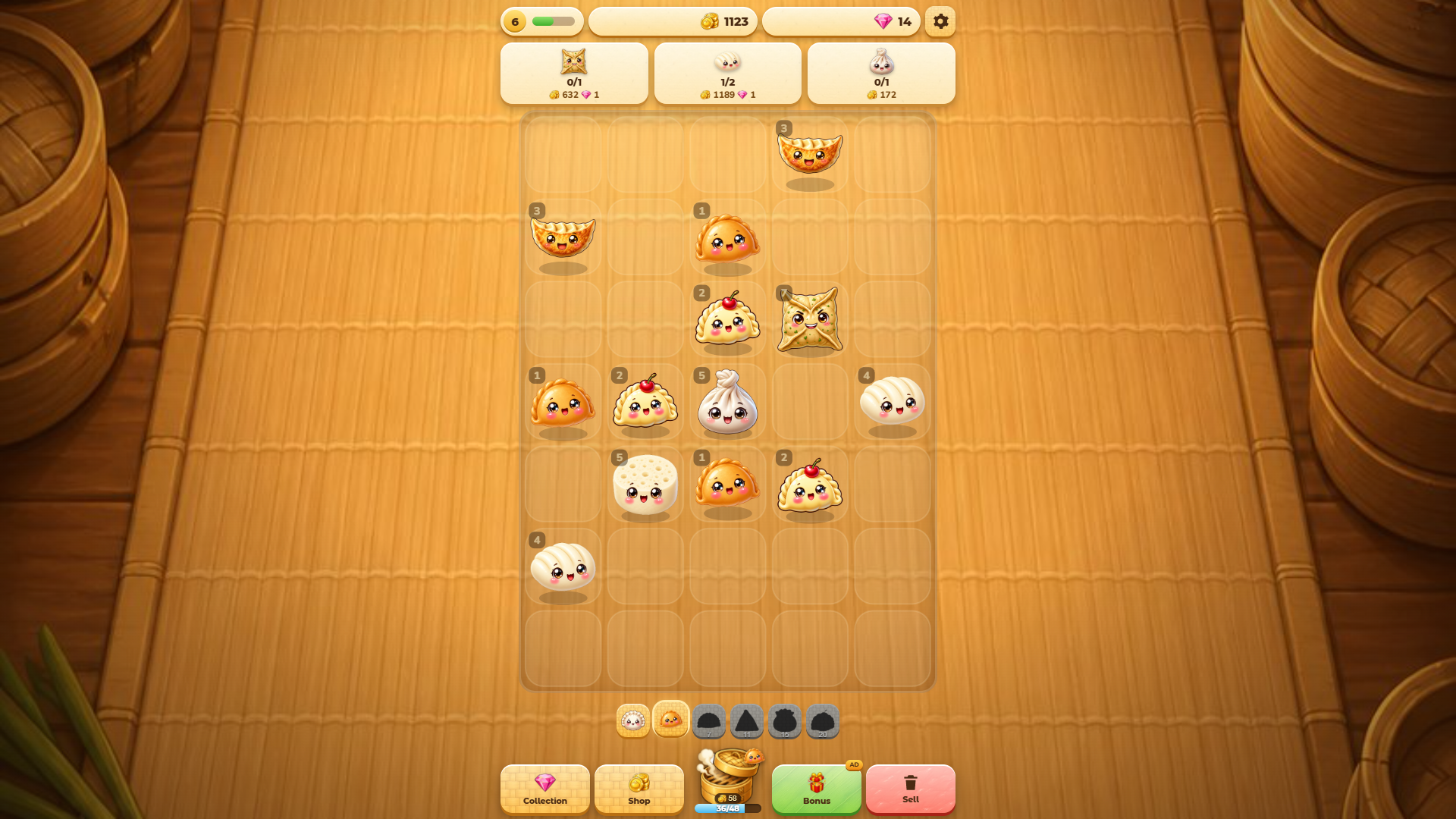 Dumpling Merge: Dumplings — screenshot 2