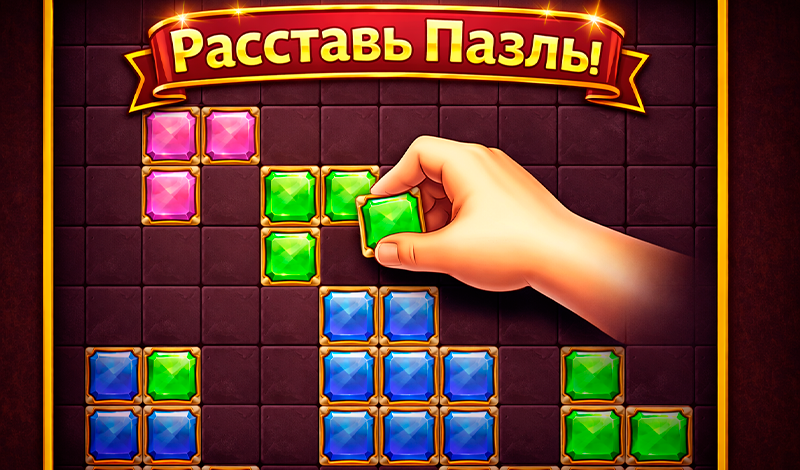 Расставь Пазлы game cover