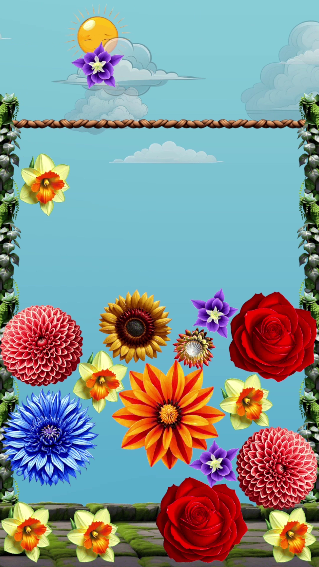 Merge flowers 2048 screenshot 11