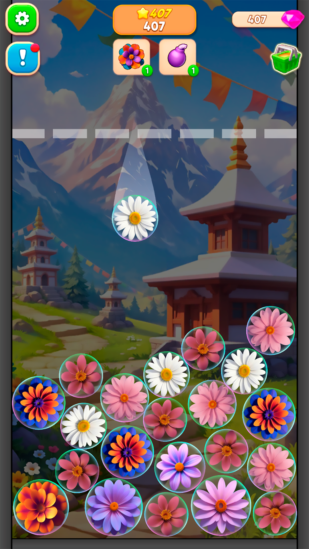 Merge the Flowers: Create a Summer Meadow! screenshot 6