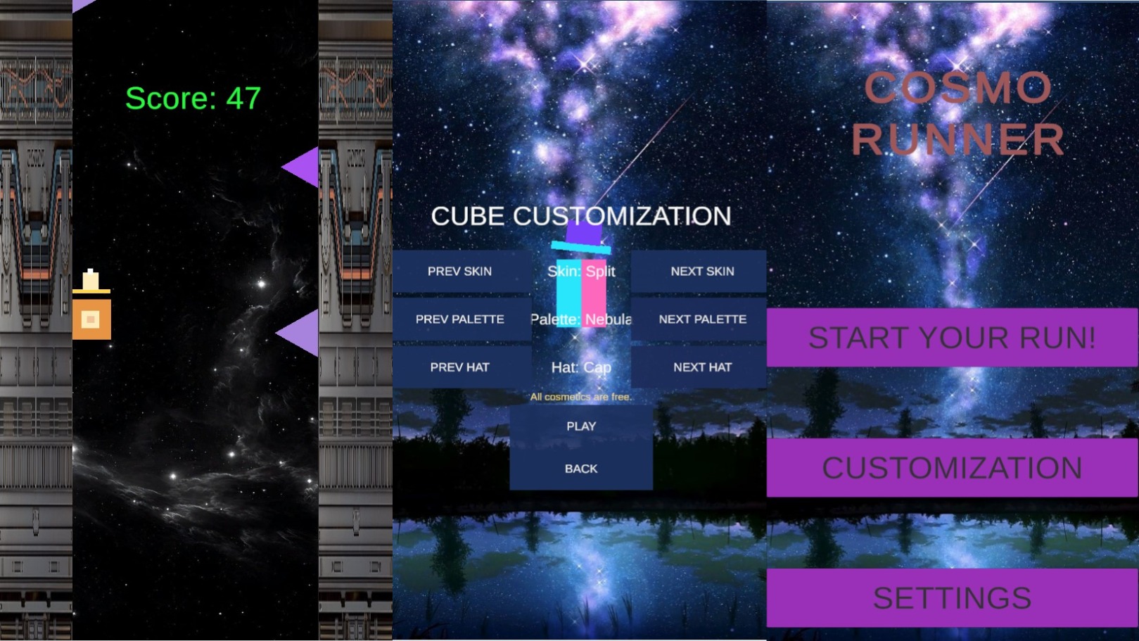 Cosmo runner — screenshot 2