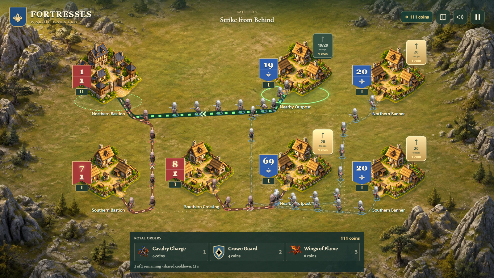 Fortresses: War of Banners — screenshot 2