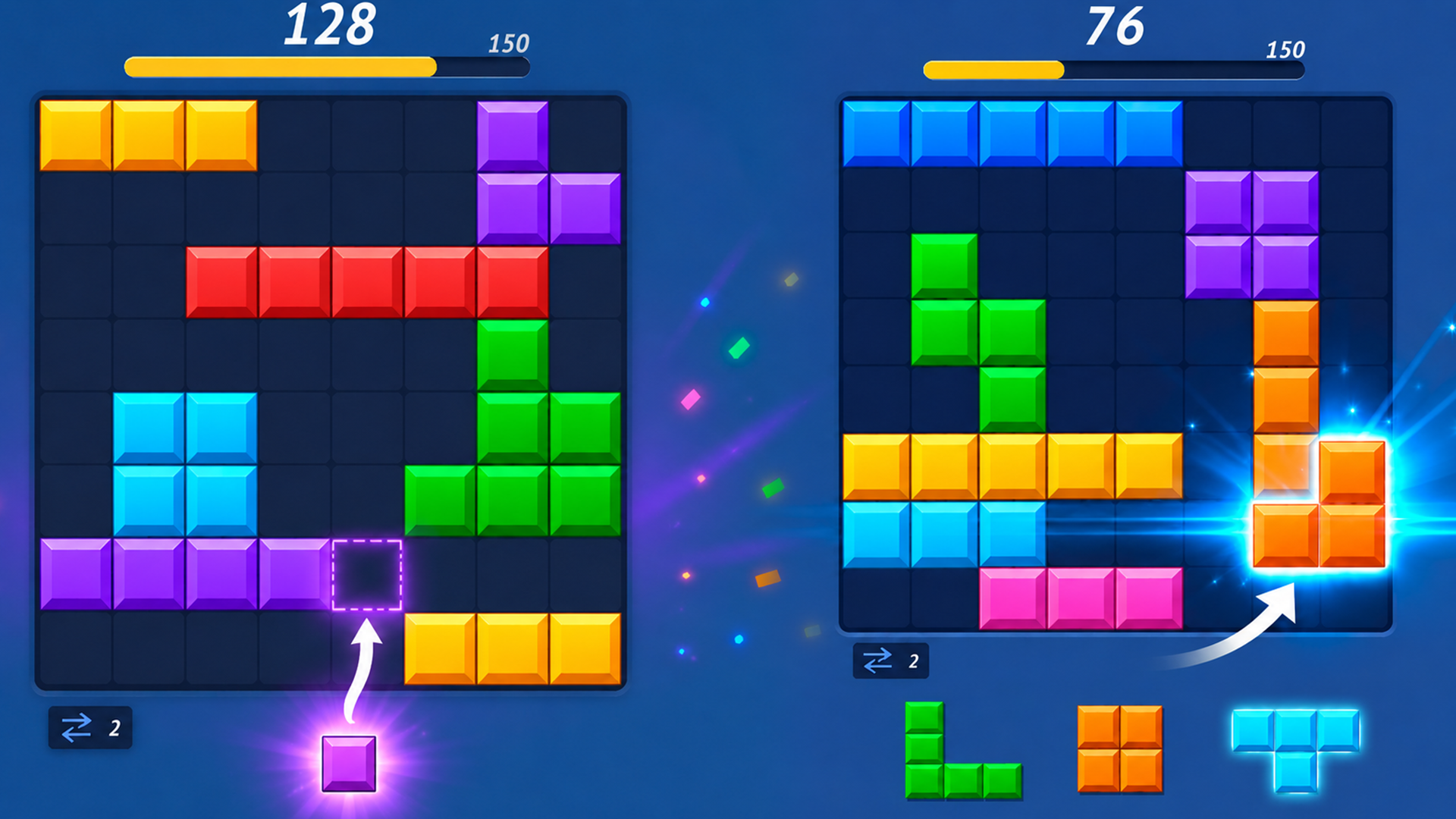 BLOCKY BLAST puzzle — screenshot 5