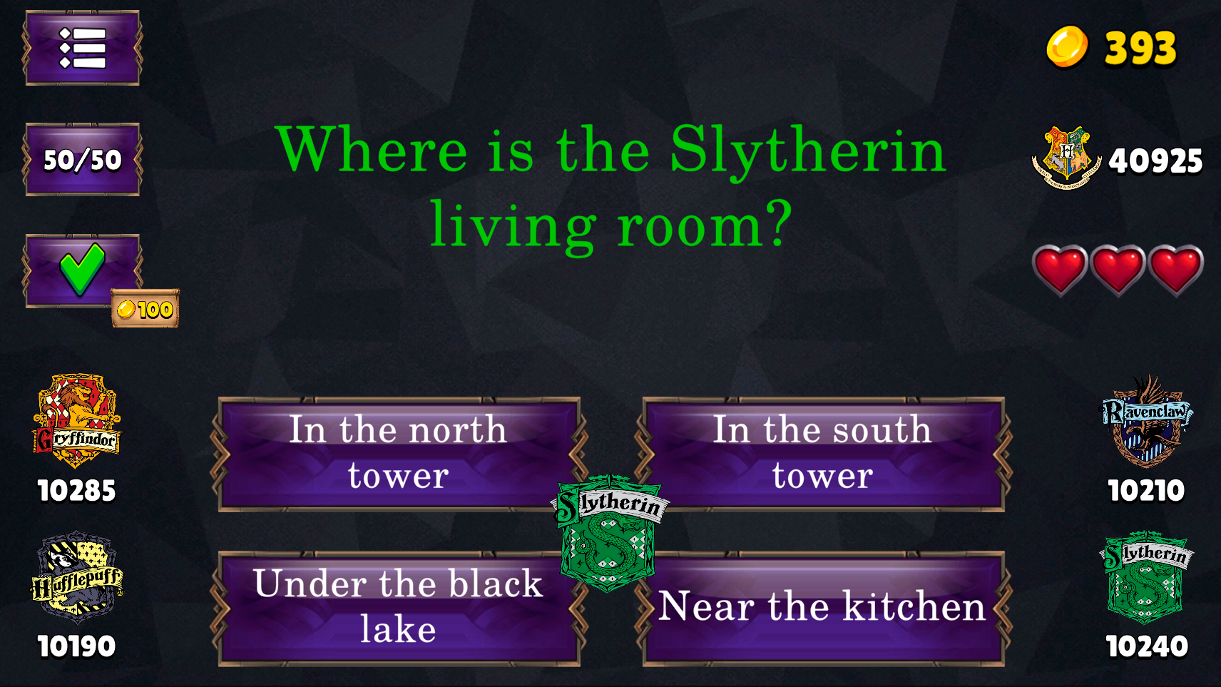 Harry Potter The Big Quiz screenshot