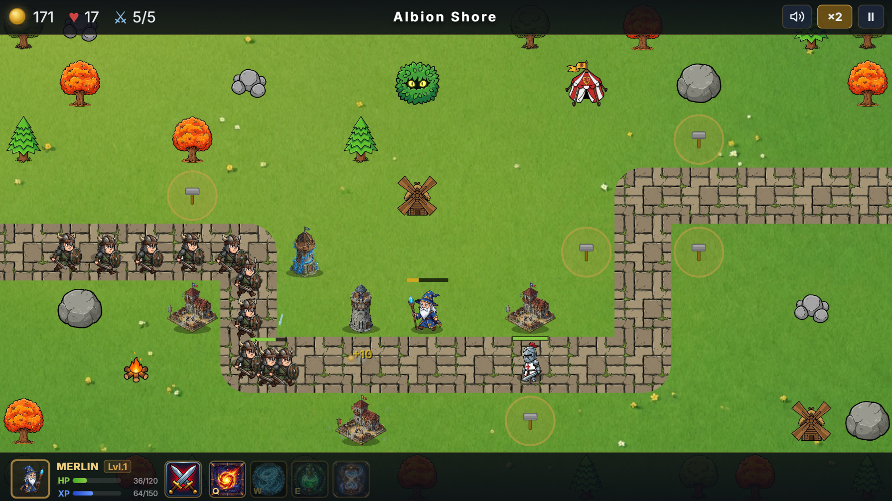 Merlin: Defense of Camelot — screenshot 3