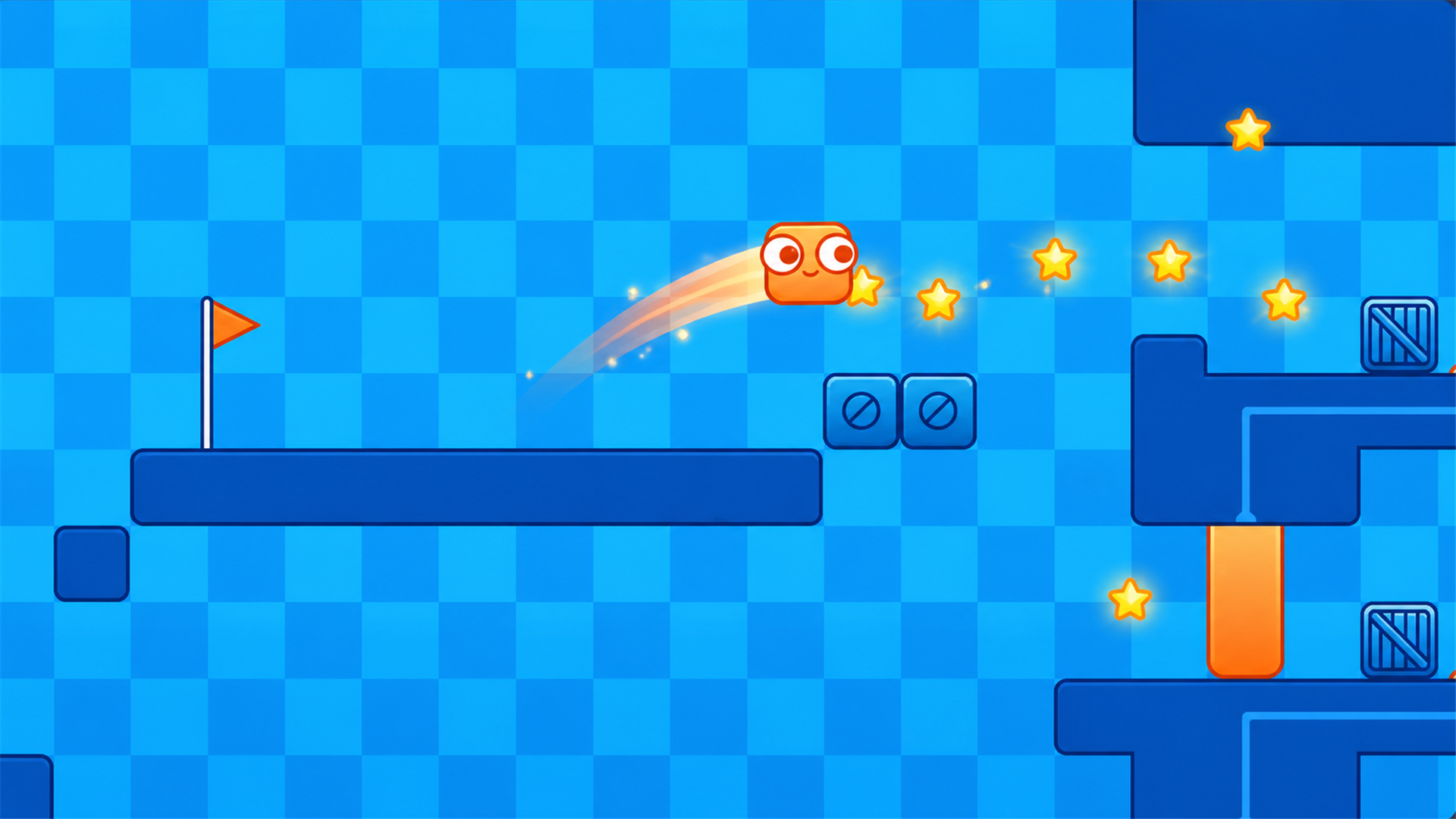 Кубик и Мир Ловушек — screenshot 2