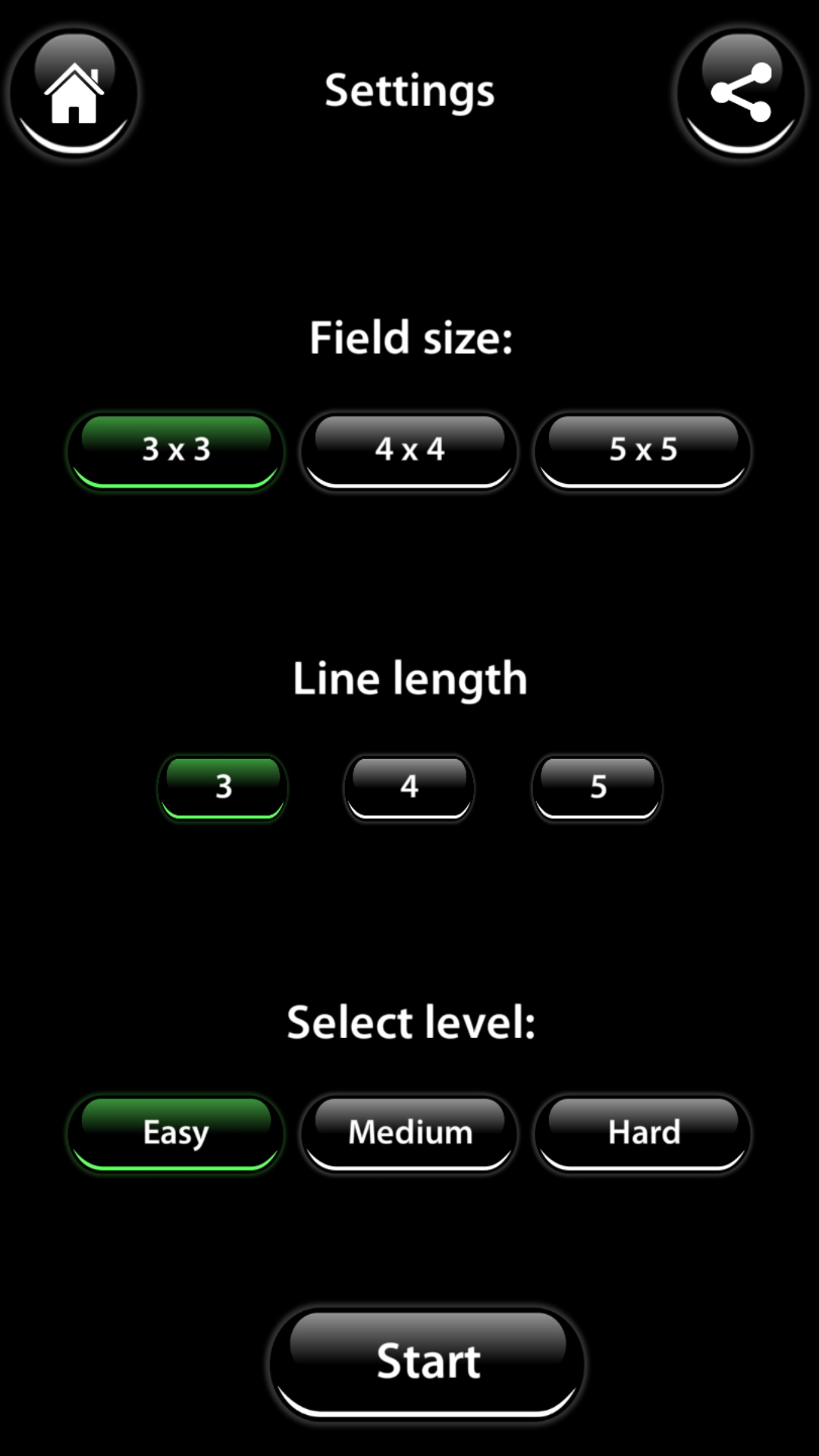 Tic-Tac-Toe 3х3,4х4,5х5 screenshot 8