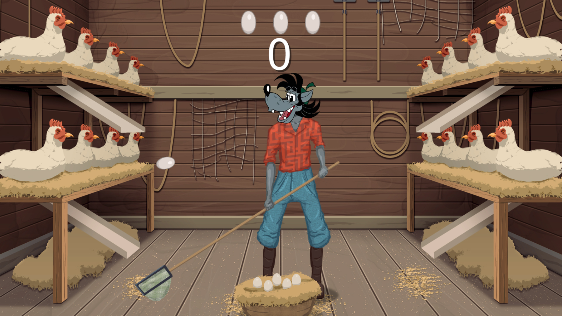Волк и Яйца — screenshot 5