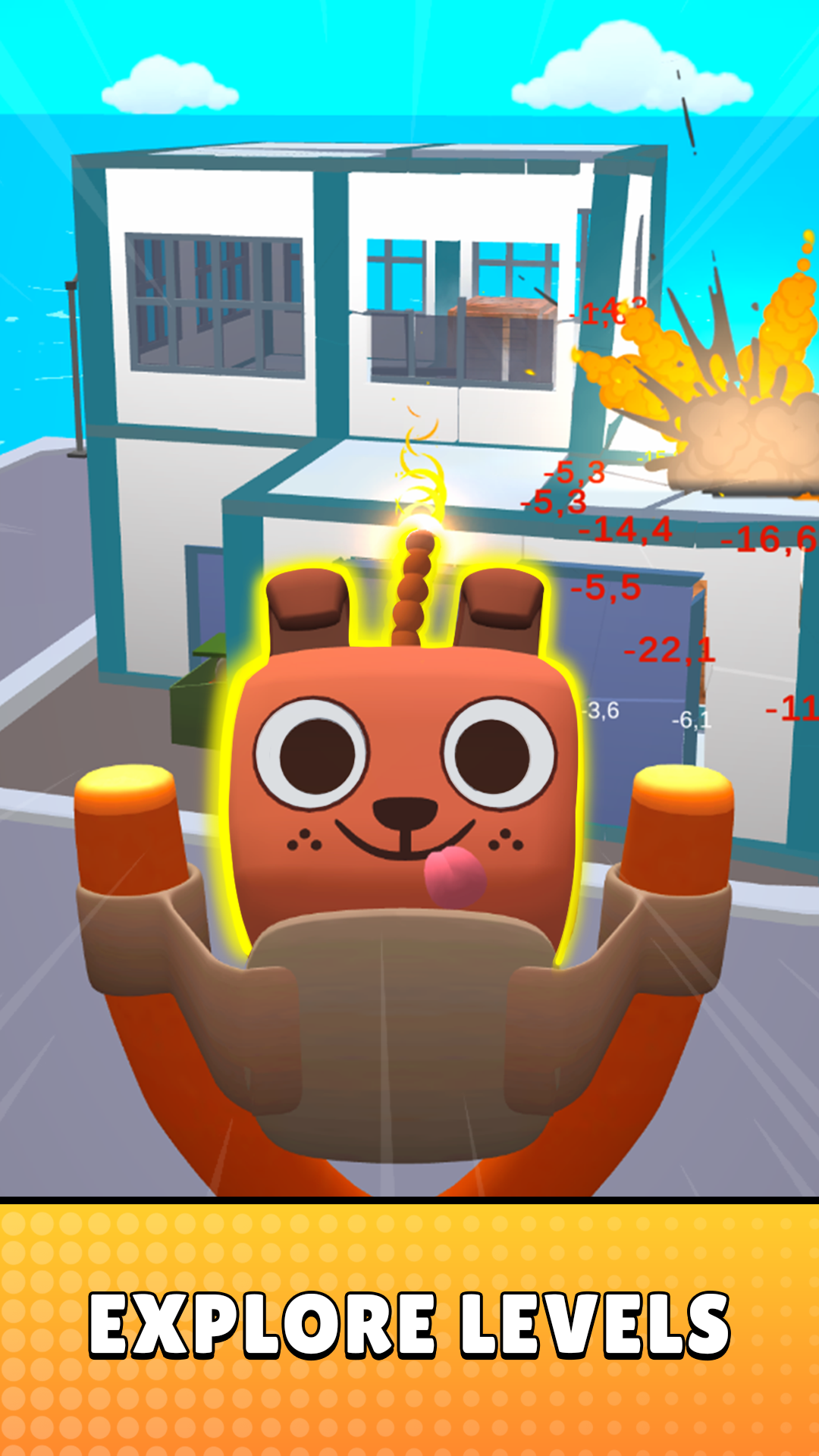 Angry Pets! Destroy the Building! screenshot 8