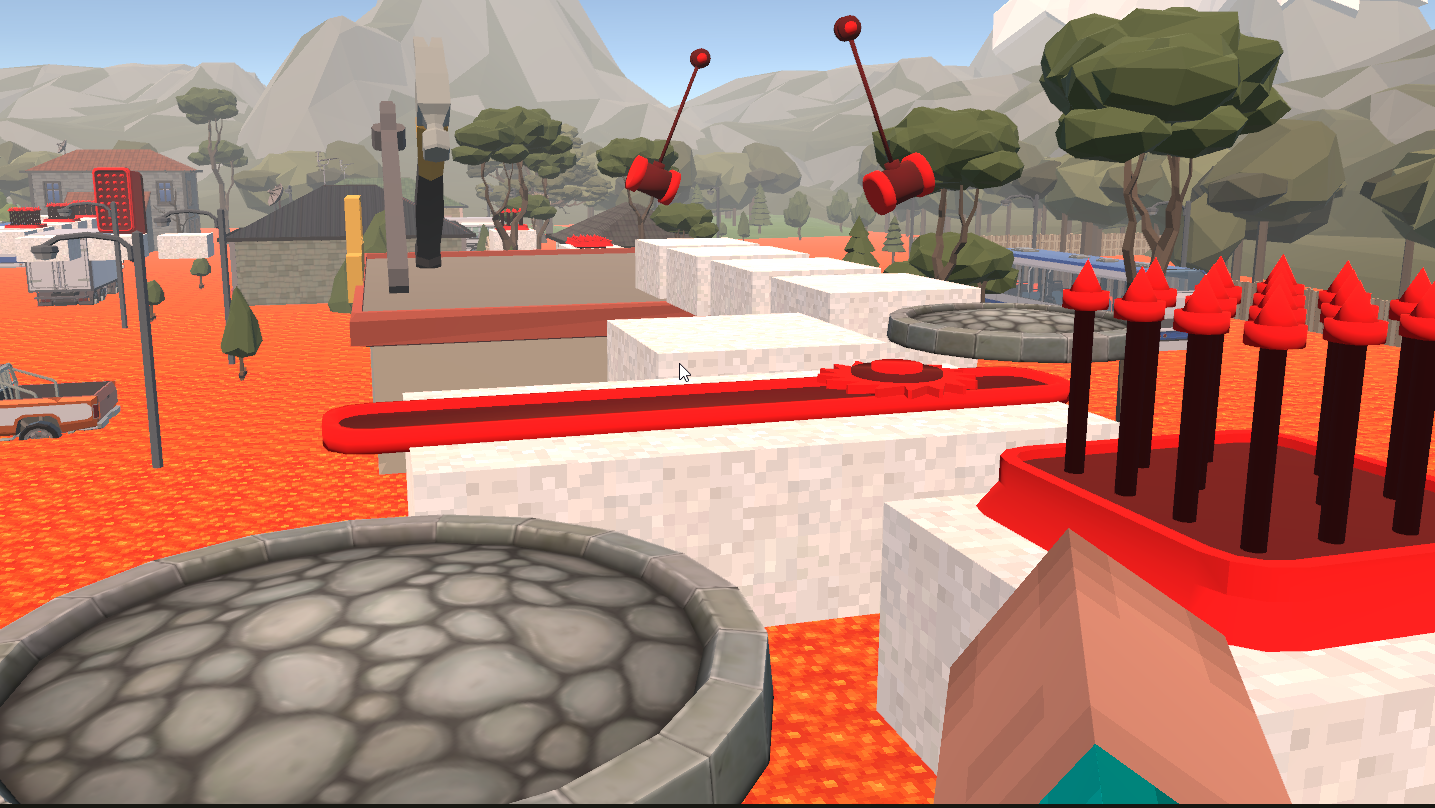 NOOB Parkour: Escape from Town screenshot