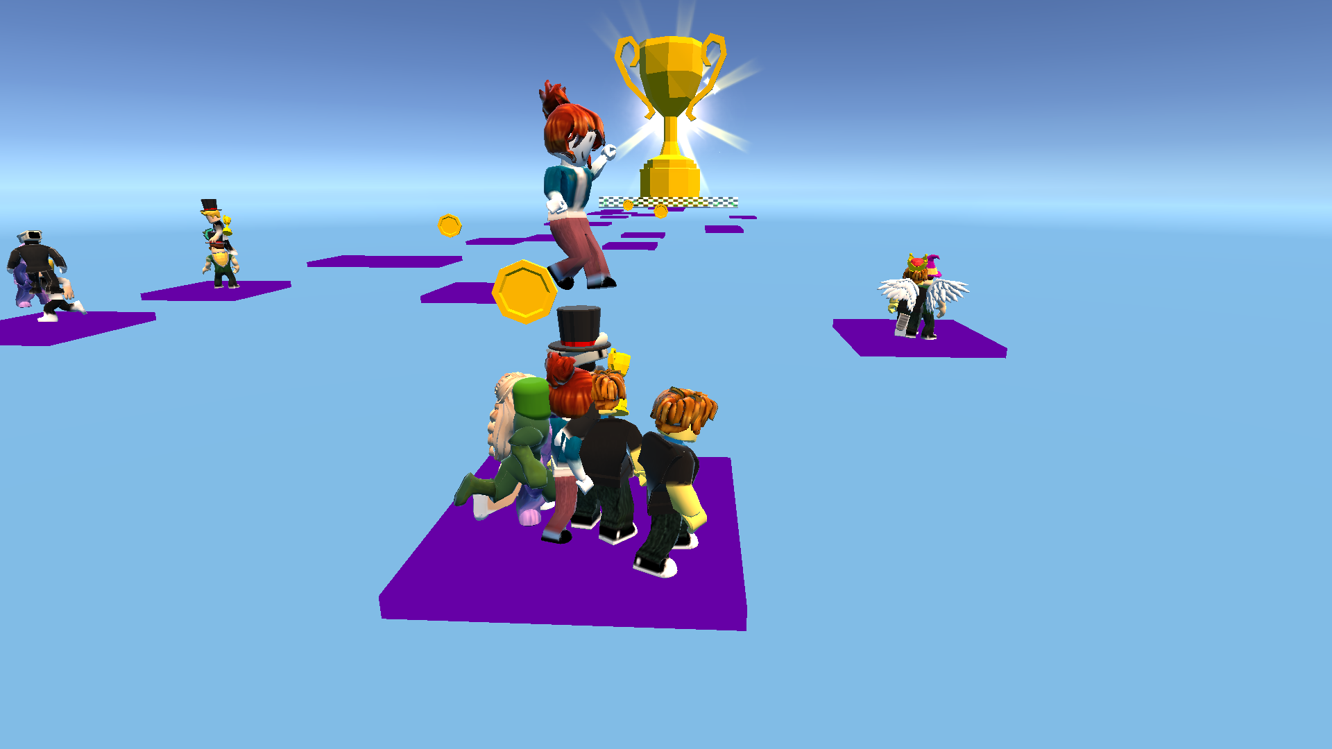 Stand on the right color, Robby! screenshot