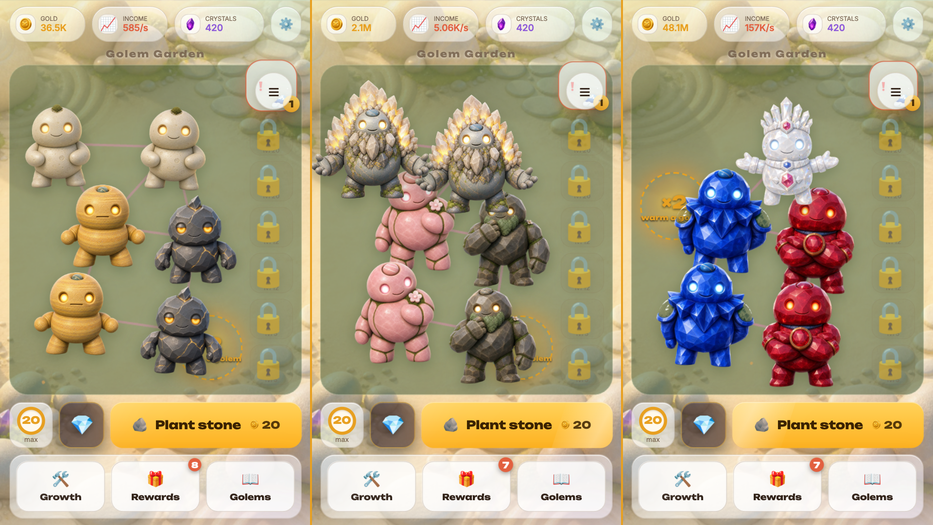 Golem Garden — screenshot 1