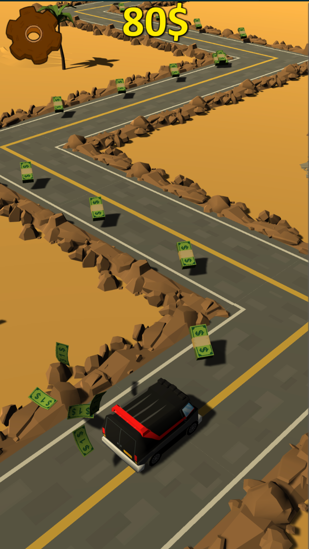 Desert Drift: Endless ZigZag Drive screenshot 8