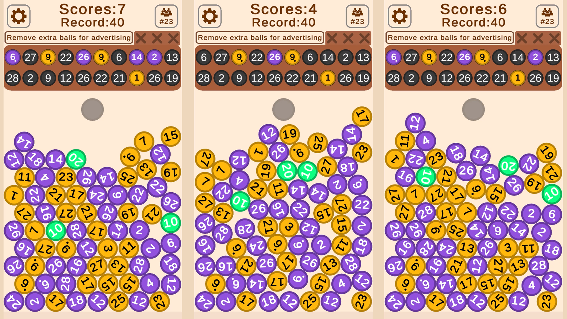 Number Balls: Find The Right Balls — screenshot 2