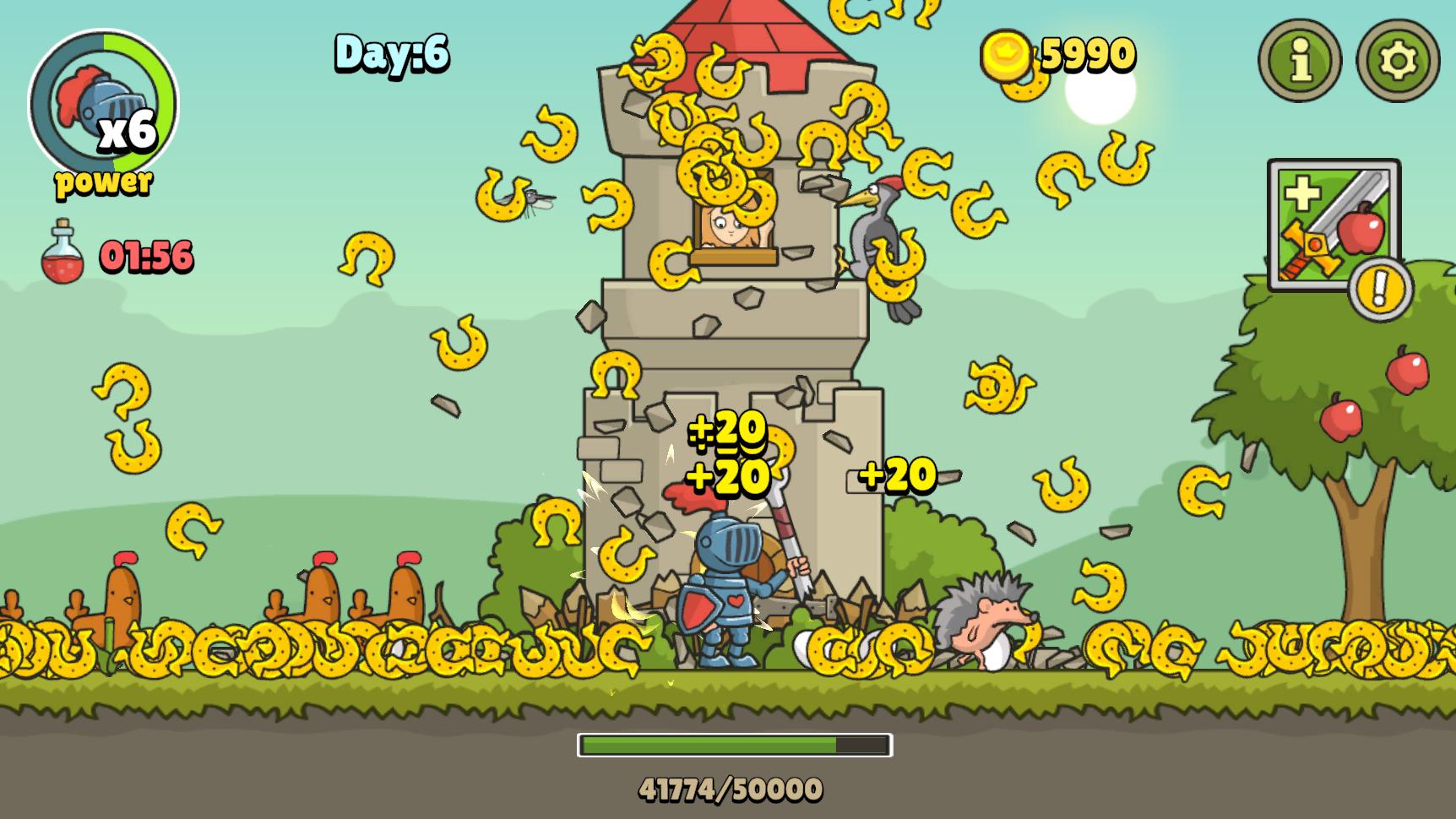 Smash the Tower: Save Princess! — screenshot 1