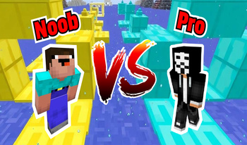 Parkour with Noob: Monster School