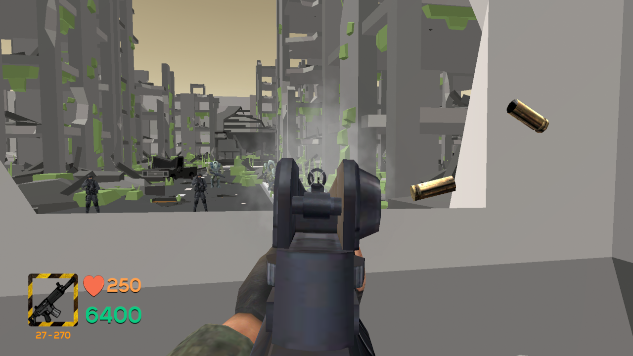 Bandit 3D - Exclusion Zone screenshot