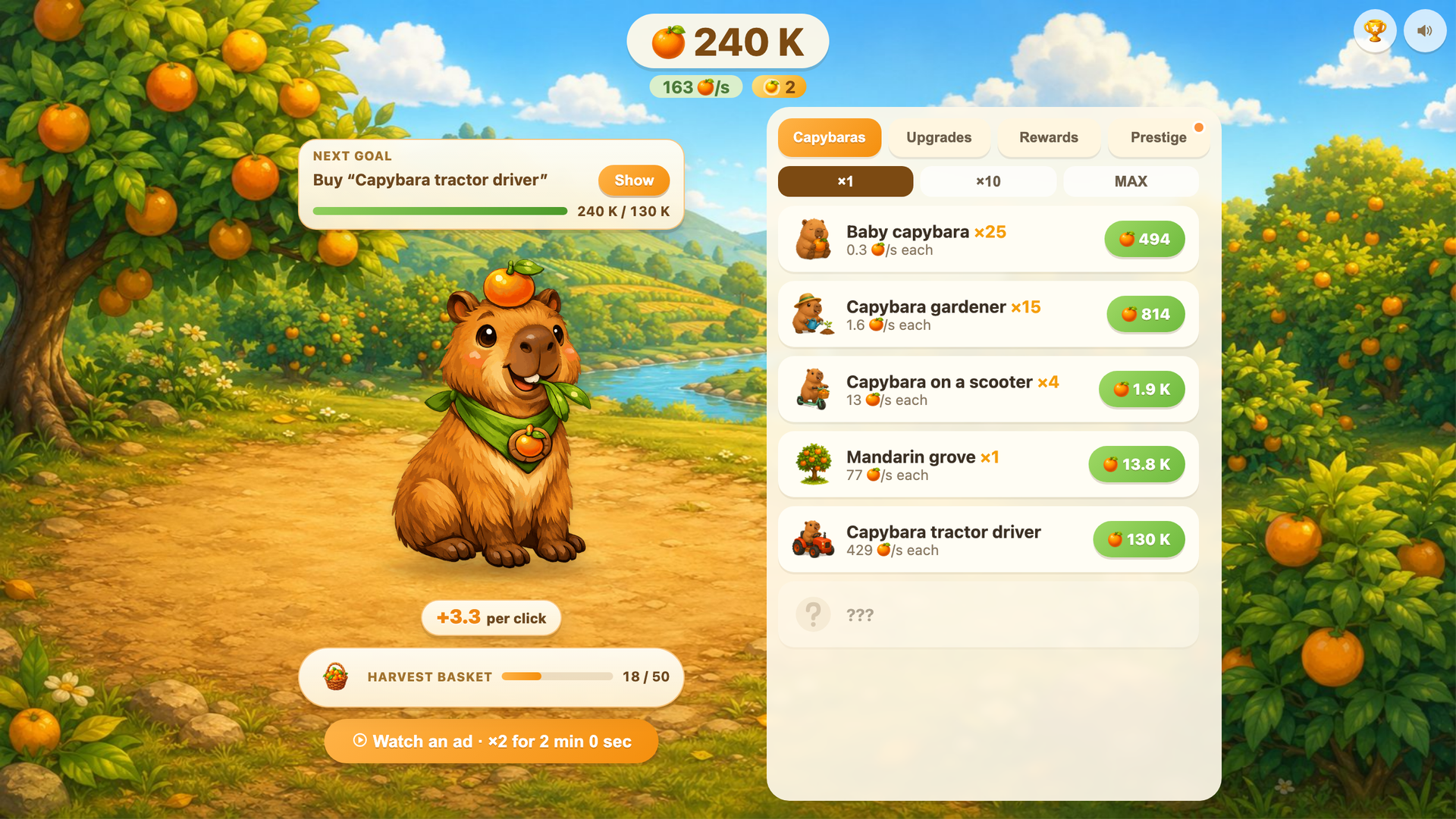 Capybara Farm — screenshot 1