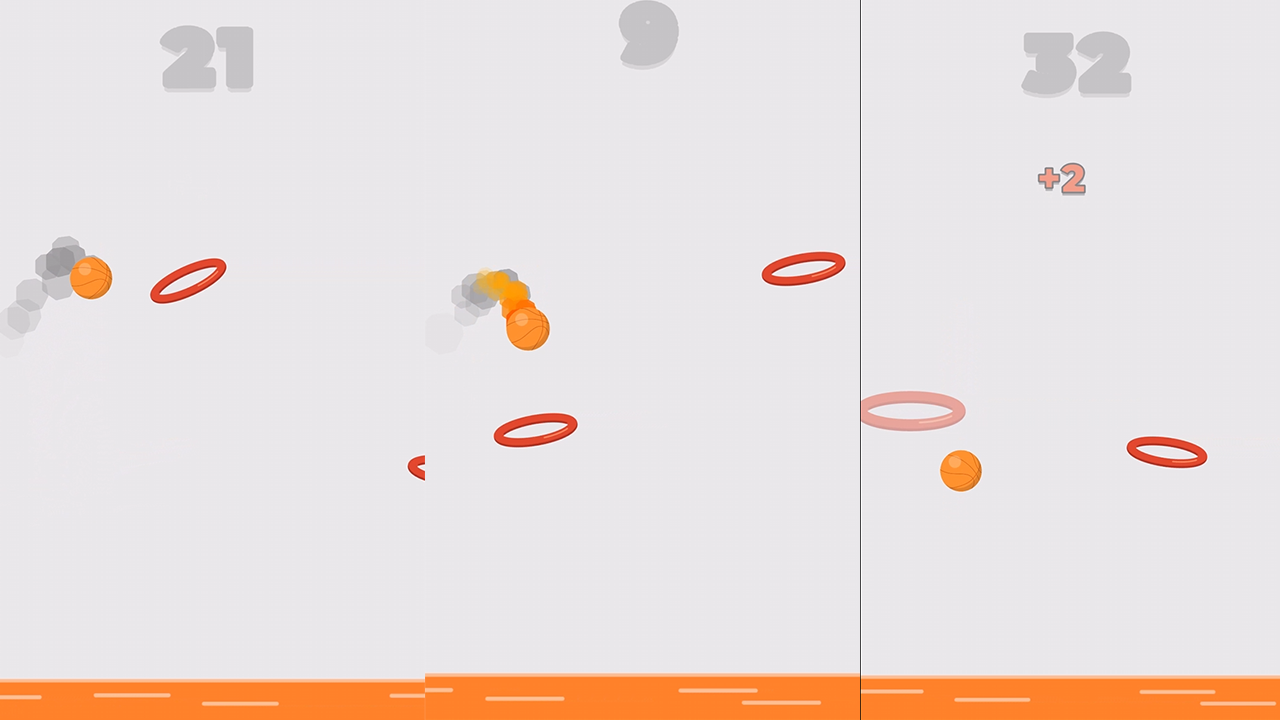 Flappy Basketball screenshot 1