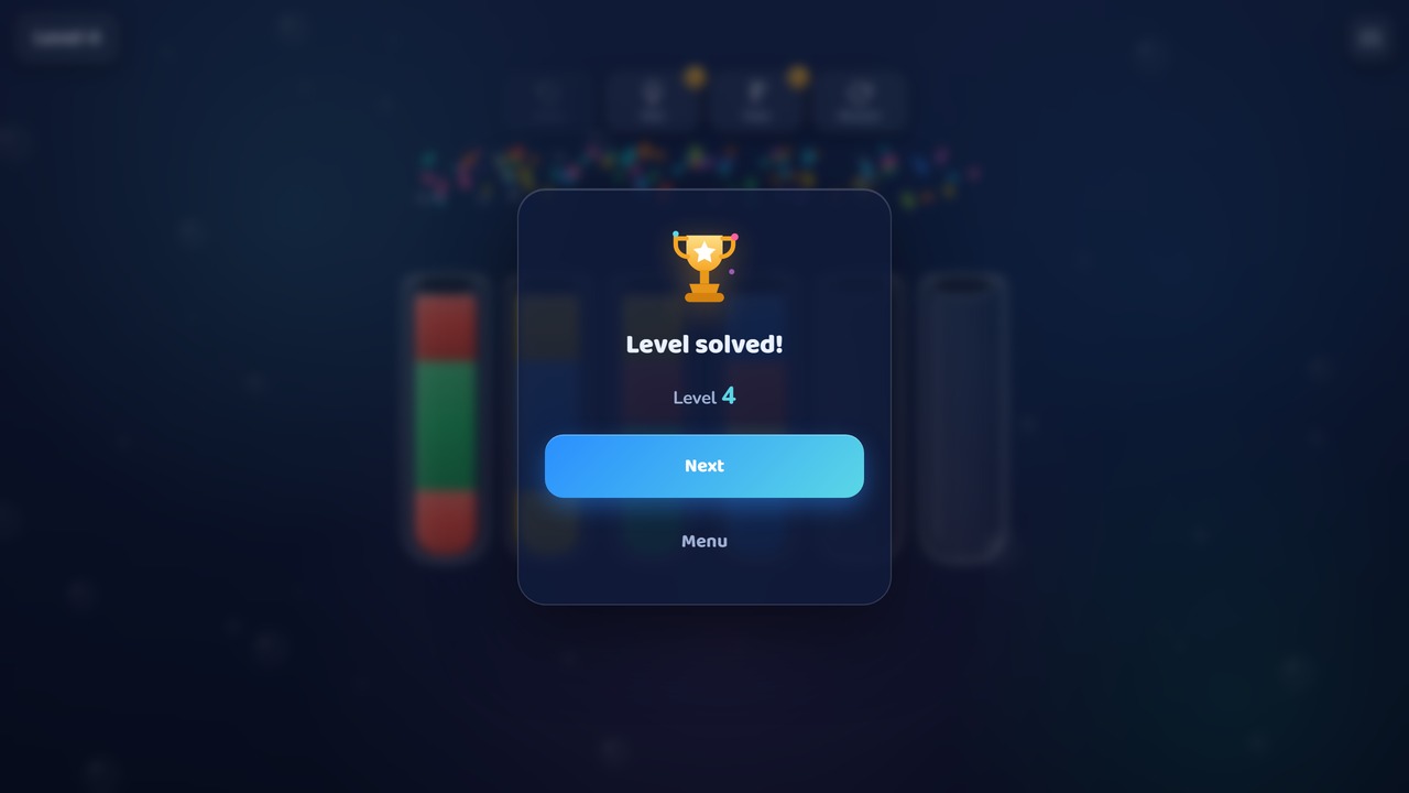Tubes: Water Sort — screenshot 4