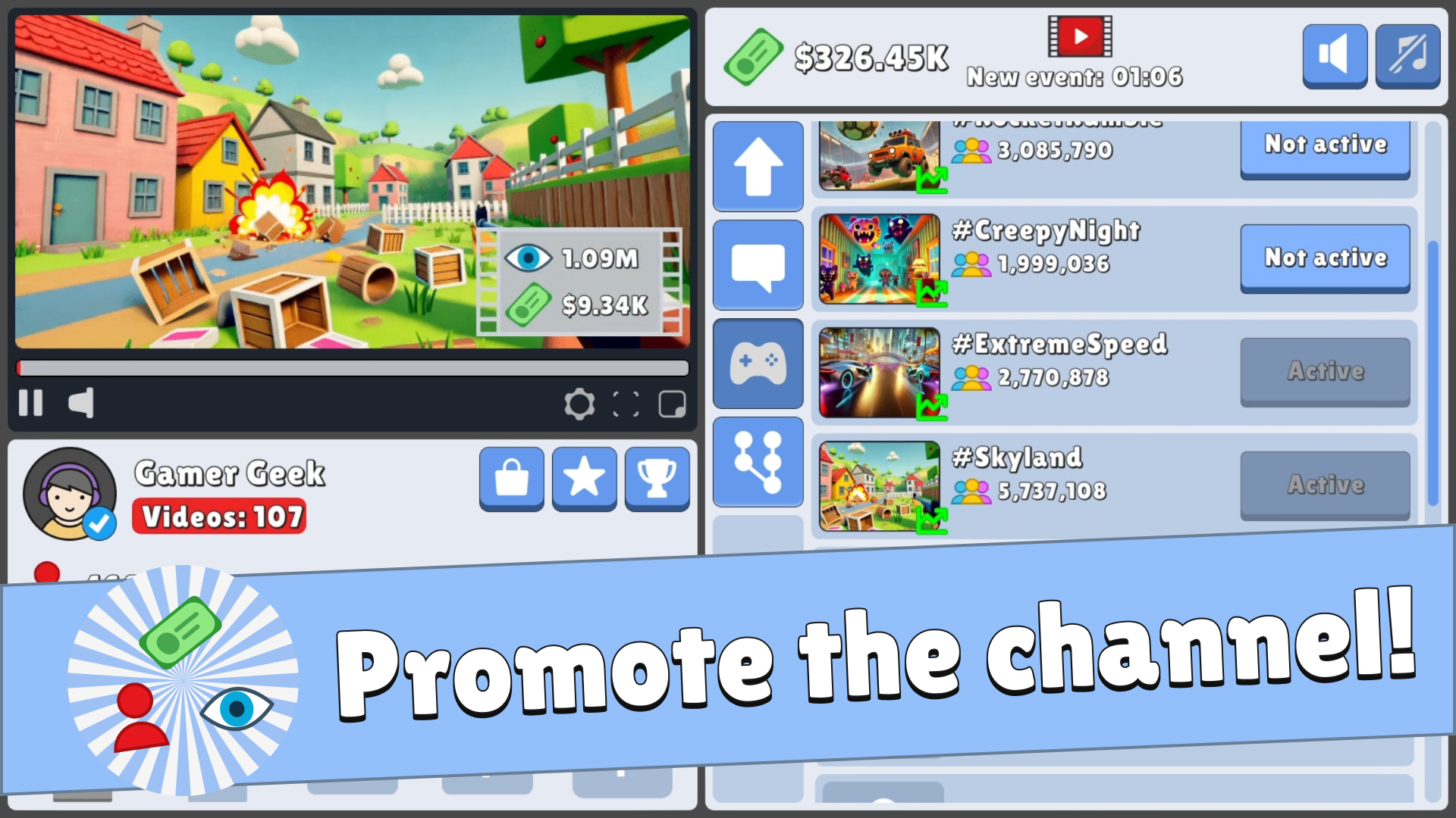 Let's Play: Tuber Clicker screenshot