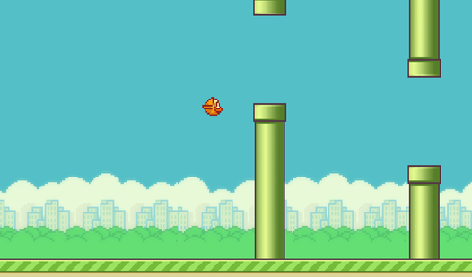 Fluttering Bird