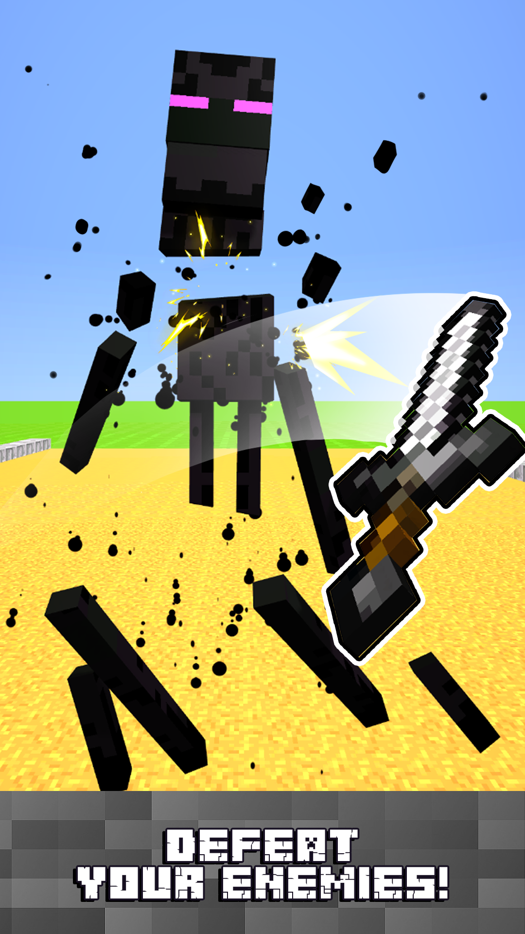 Mine Fight! Cut Mob Army! screenshot 8