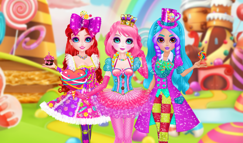 Princess: Sweet Candy Cosplay game cover