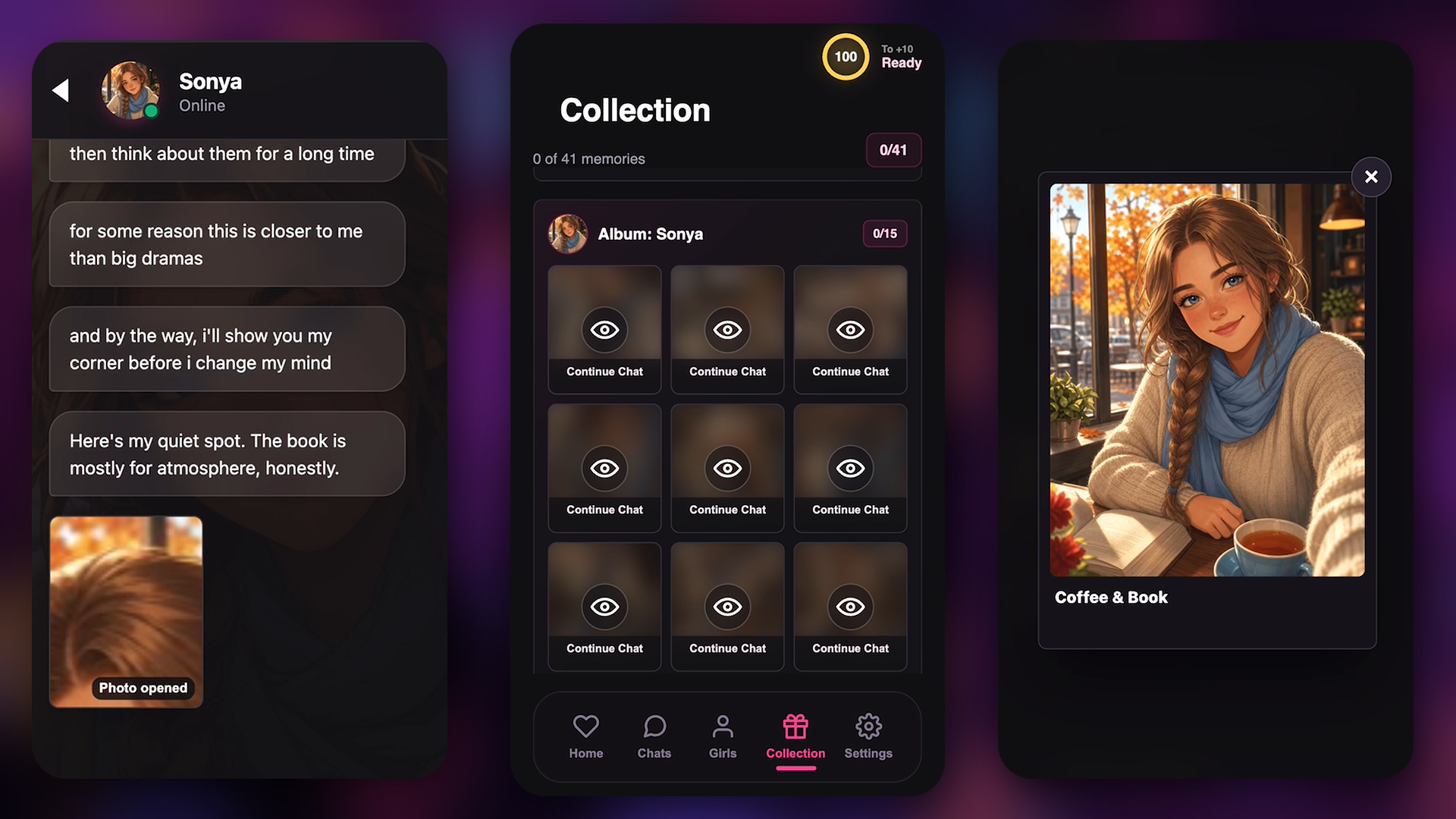 New Chat: Chat With Your Favorite Girlfriends! screenshot