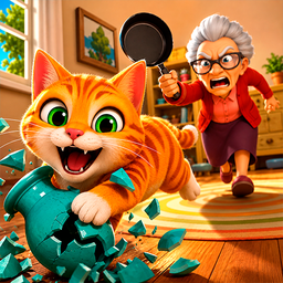 Cat & Granny: Escape
