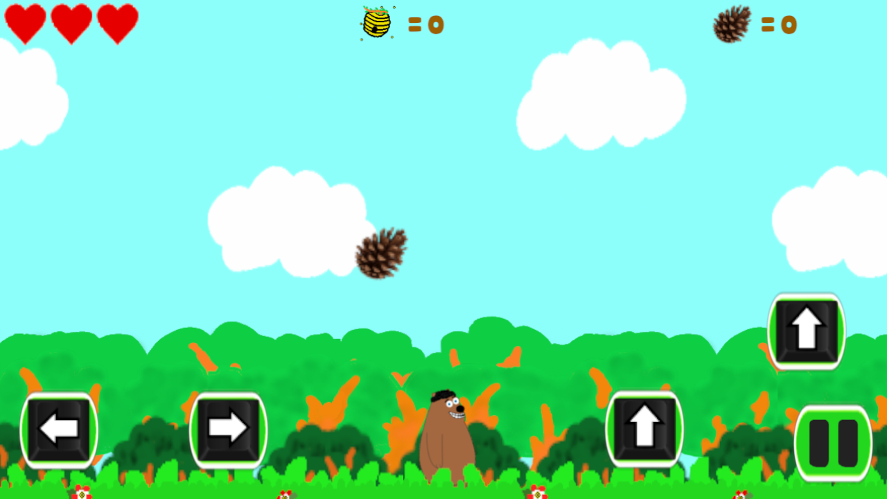 Мишка и шишки — screenshot 6