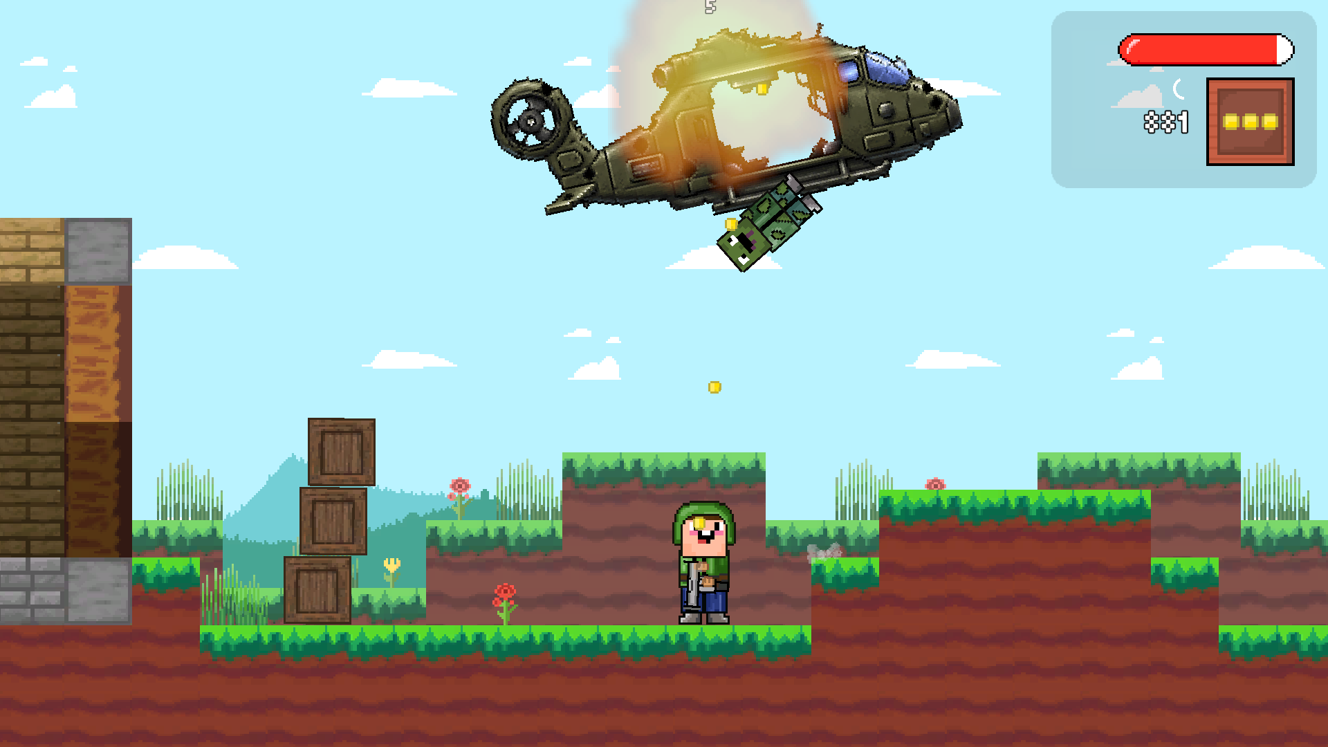 Нубик: Атака Вертолётов — screenshot 8