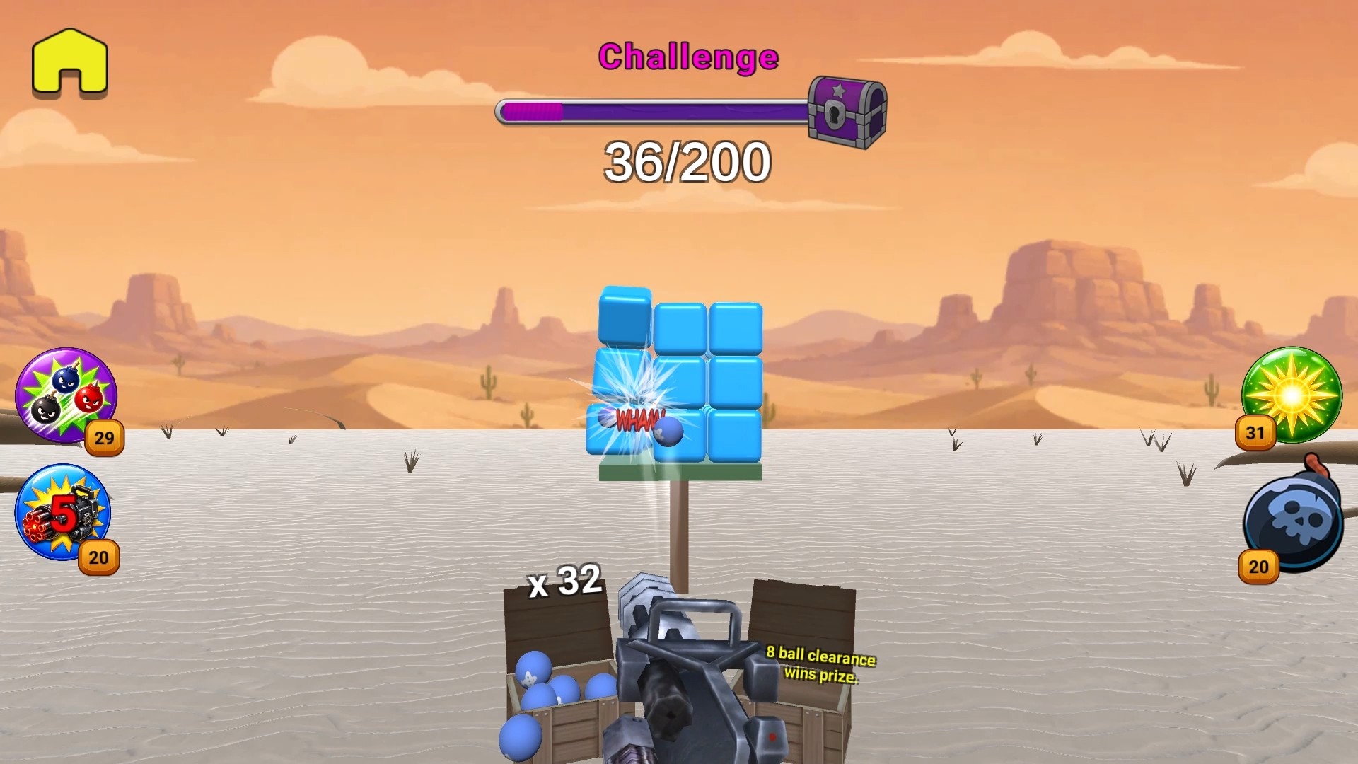 Rocket Cannon: Shoot the Shapes — screenshot 2