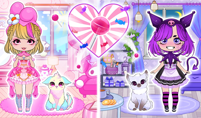 Chibi Dolls game cover