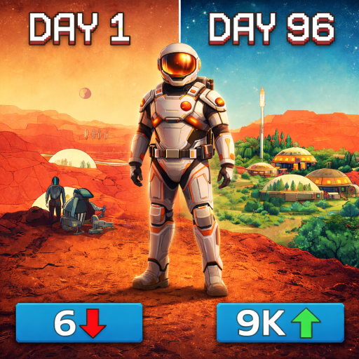 Tycoon Survive on Mars: Build an Empire icon