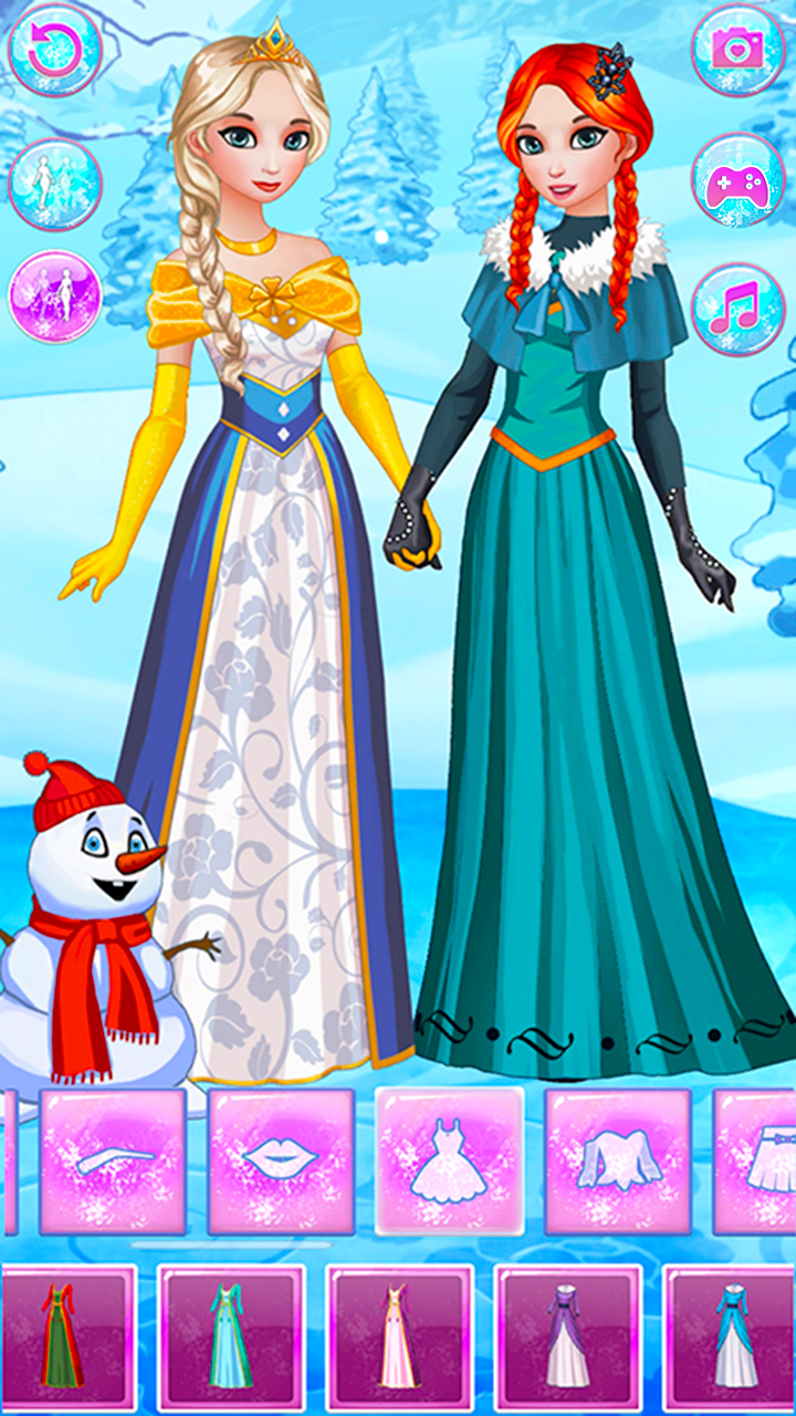 modern frozen dress up games Elsa & Anna Frozen Dress Up: Icy Princess: Play Online For Free On Playhop