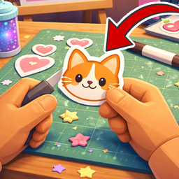 Sticker ASMR: Art Design