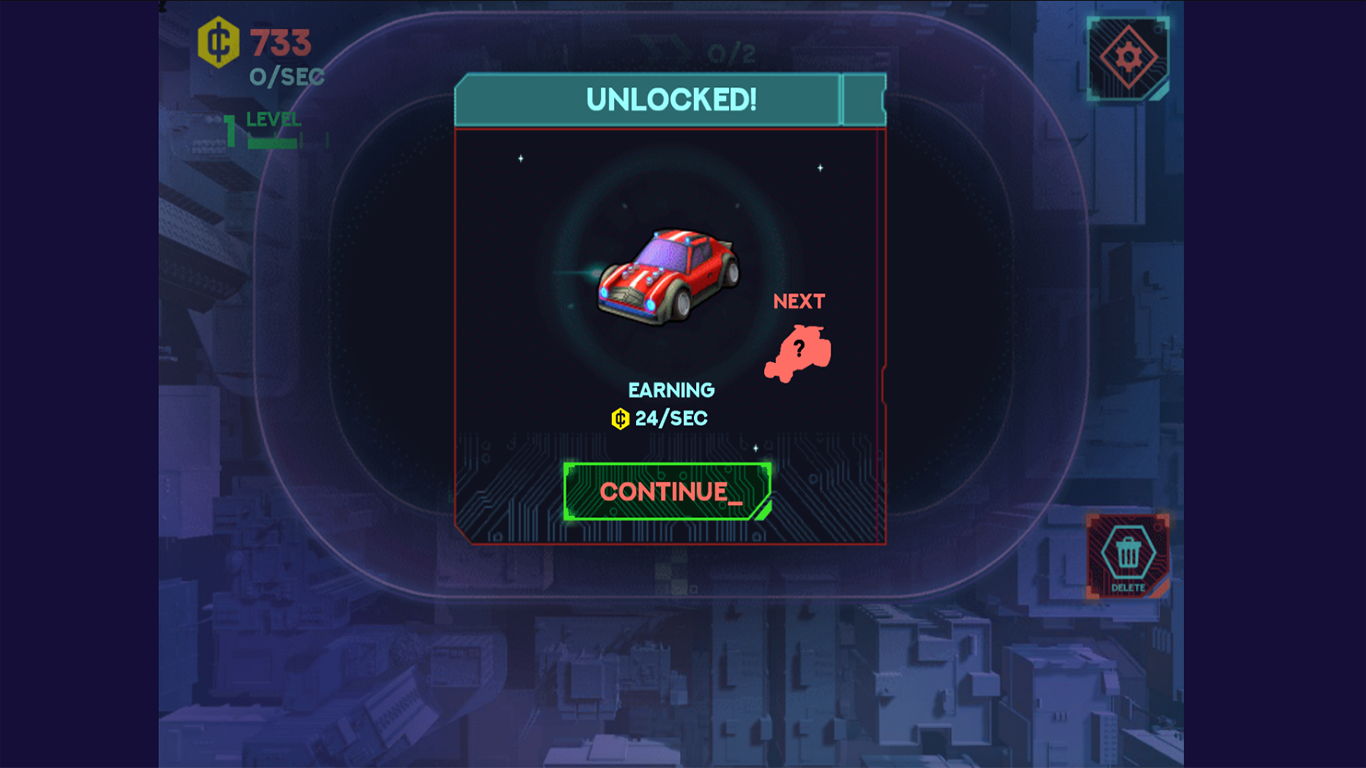 Merge Cyber Racers screenshot