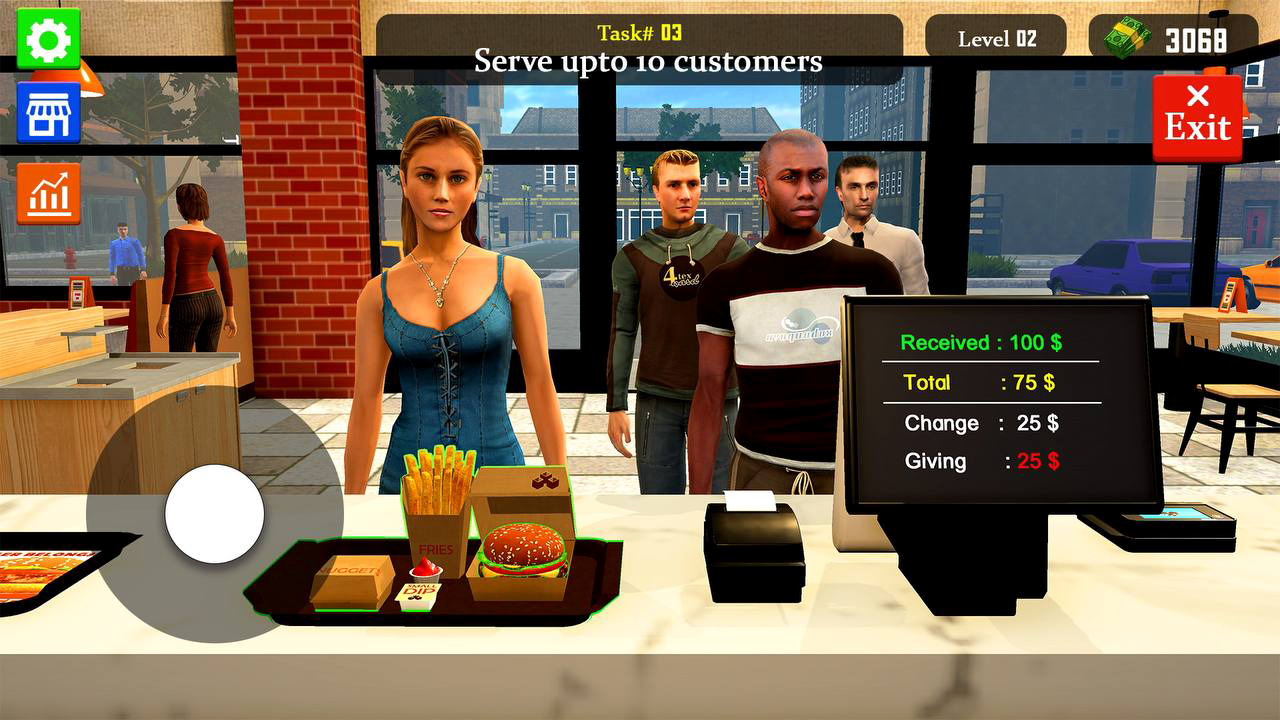 Fast Food Simulator: Burger Empire! screenshot