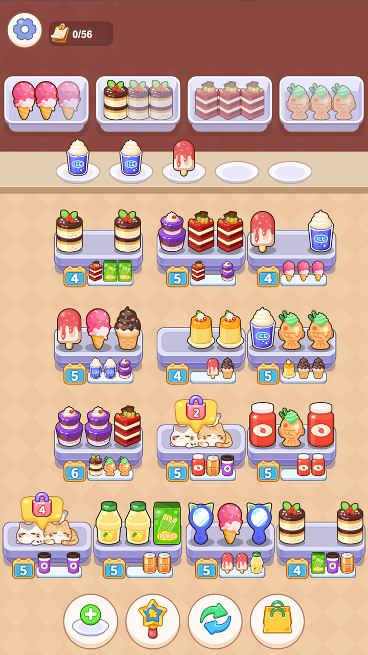Kitten Mart: Goods Match & Clear screenshot 5