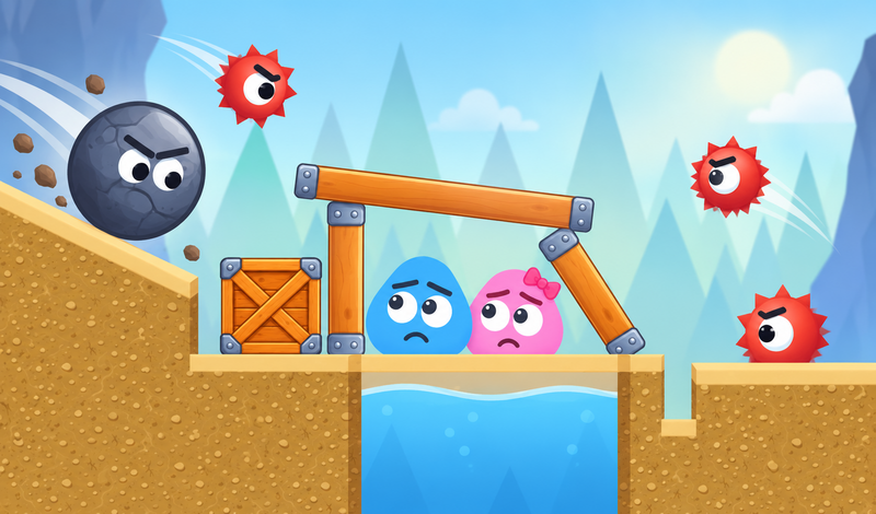 Blue Ball: Rescue Plan game cover