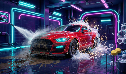 Автомойка 3D