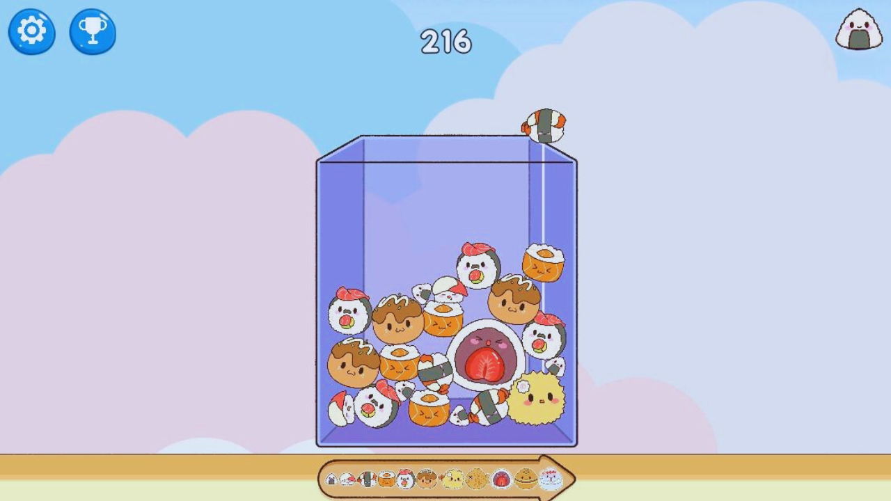 Sushi Merge: Reach Sake Maki — screenshot 2