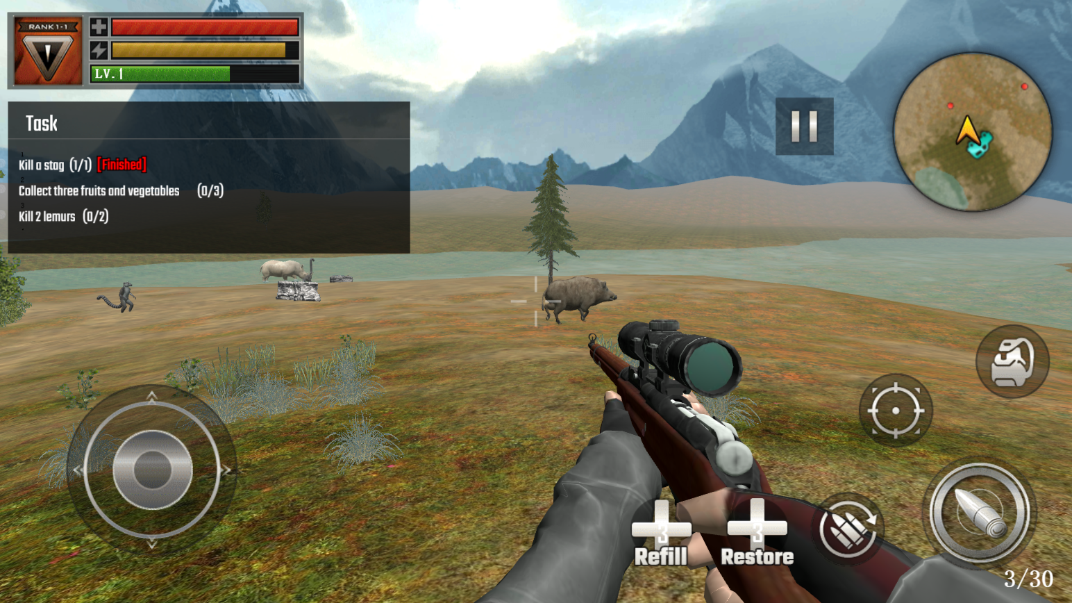 Wild Hunt 3D screenshot