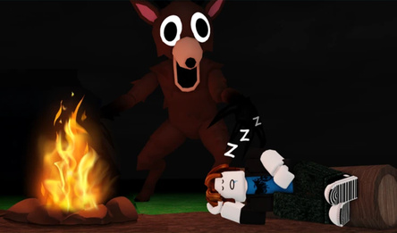 Survive 99 nights in forest: save Brainrot online