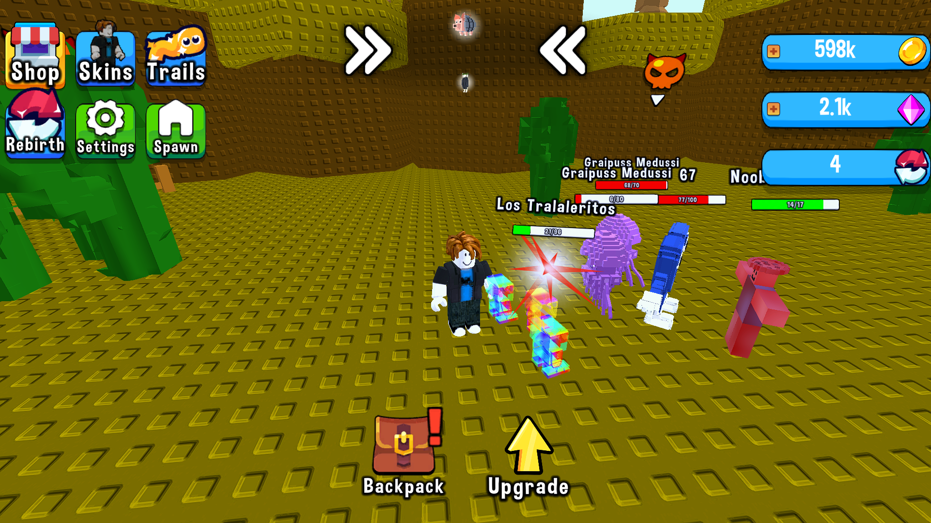 Obby Brainrot RNG: Meme Battle! — screenshot 5