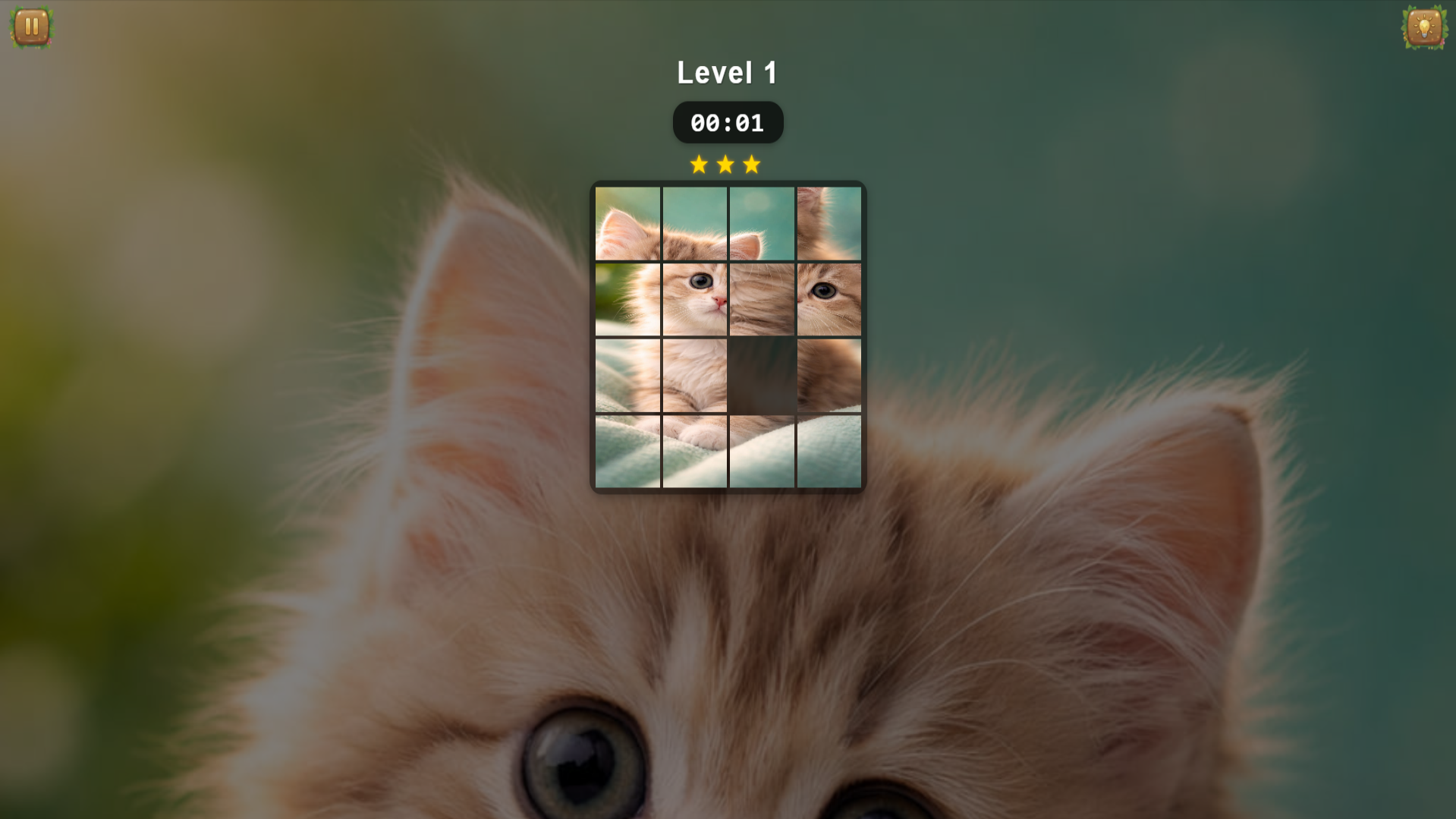15 Puzzle Wild Nature — screenshot 1