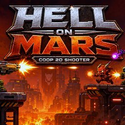 Hell on Mars: Coop 2D Shooter